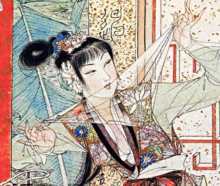 123-唐朝春宵秘戏图,描绘唐玄宗和杨贵妃亲密接触解密春画秘谱大观